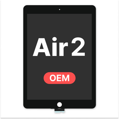 Original OEM For iPad Air 2 Gen LCD Touch Screen Digitizer Replacement ''Grade A''