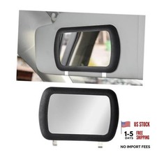 Povtii Car Sun Visor Vanity Mirror Clip-on Automotive Makeup Sun-shading 1pc