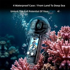 50M Pocket Camera Waterproof Case for Snorkeling and Water Use