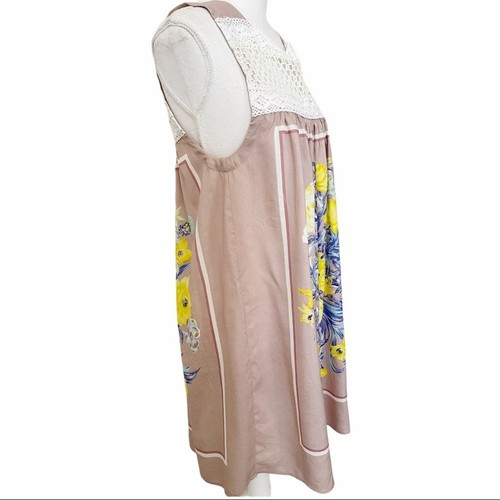 Free People Boho Print Häkel Top Kleid S - Bild 10 von 10