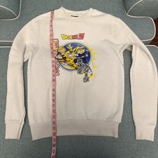 Dragon Ball Z White Sweatshirt - Small