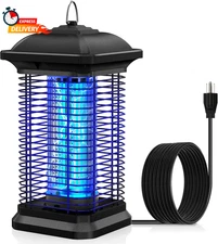 Bug Zapper for Outdoor & Indoor, 1/2 Acre Coverage Mosquito Lamp with 18W Bulb