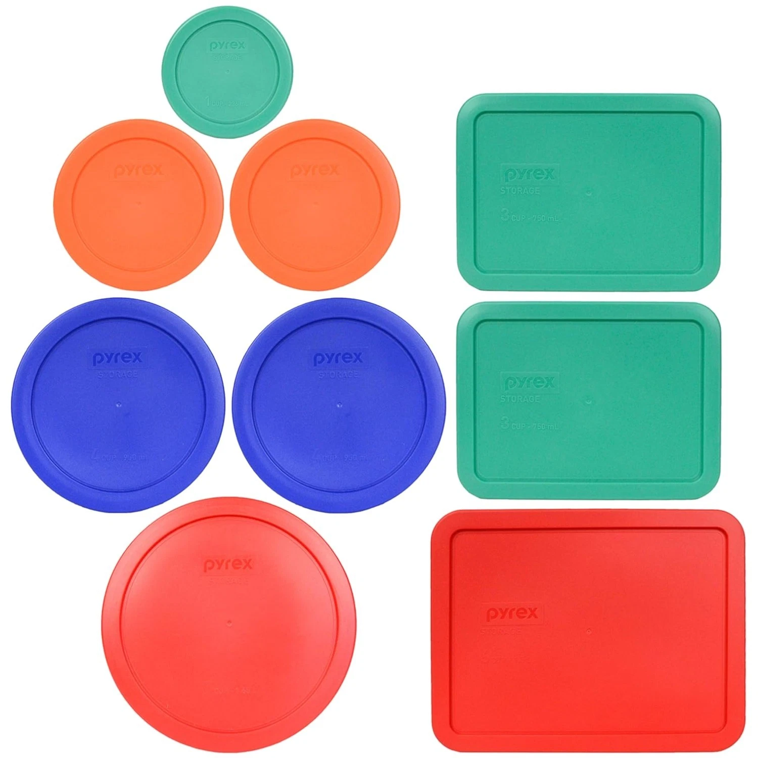 Colorful Plastic Lids for Refrigerator & Freezer