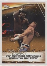 2019 Topps WWE Summerslam Bronze Cedric Alexander Buddy Murphy #69 9aj