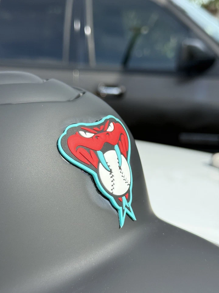 ARIZONA DIAMONDBACKS COACHES/CATCHER CUSTOM RAWLINGS COOLFLO BATTING HELMET - Image 3 of 4