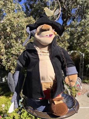 Rare Long John Silver Cyborg Plush 16  Disney Store Treasure Planet NWT Retired 