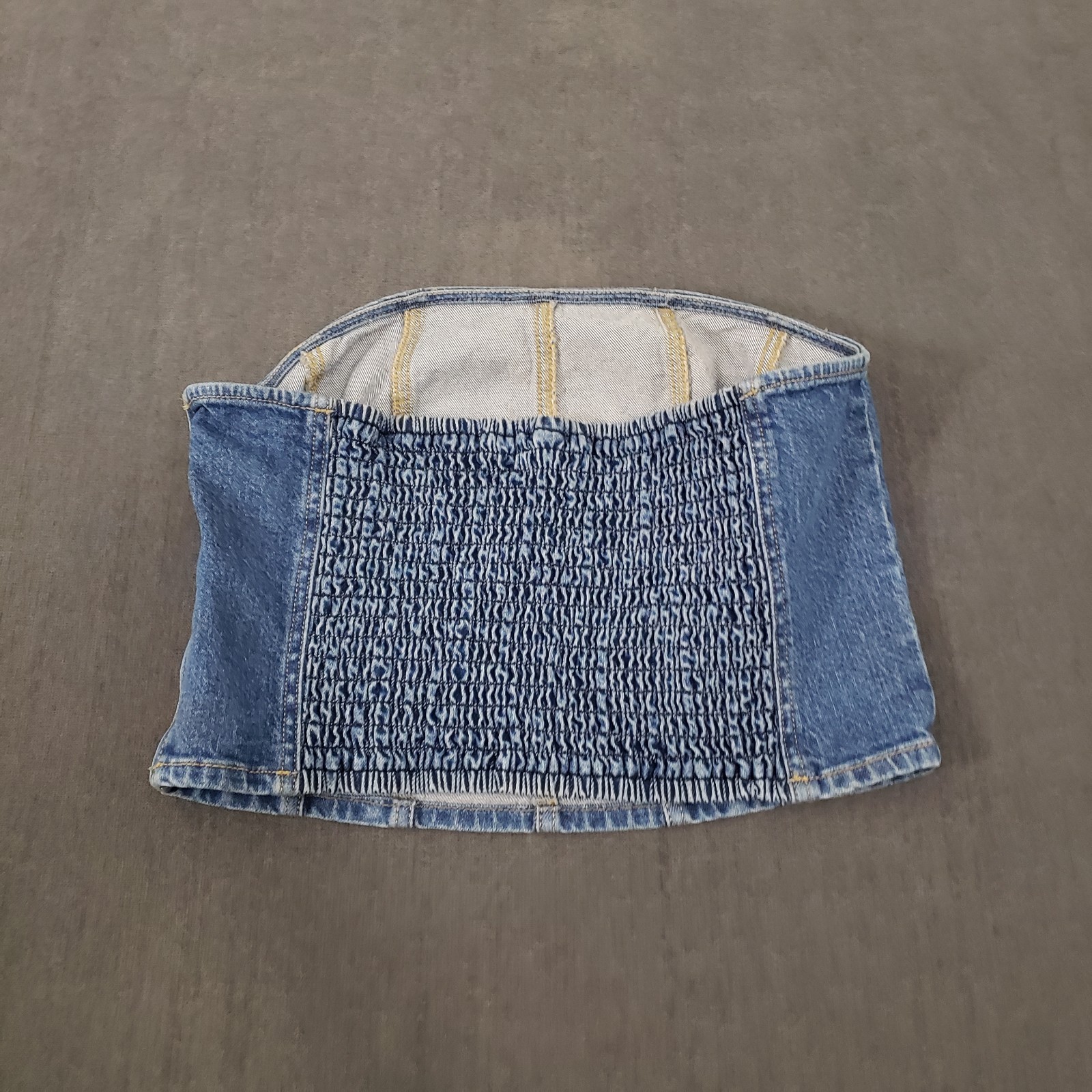 Universal Thread Top Womens Size Large Denim Cors… - image 2