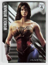 2022 Raw Thrills Injustice Arcade: Gods Among Us Series 4 #30 Wonder Woman Foil
