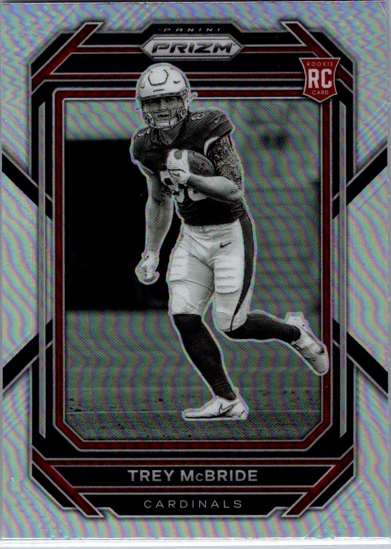 2022 Panini Prizm Rookie Trey McBride #327 Variation Silver Prizm (RC) Cardinals