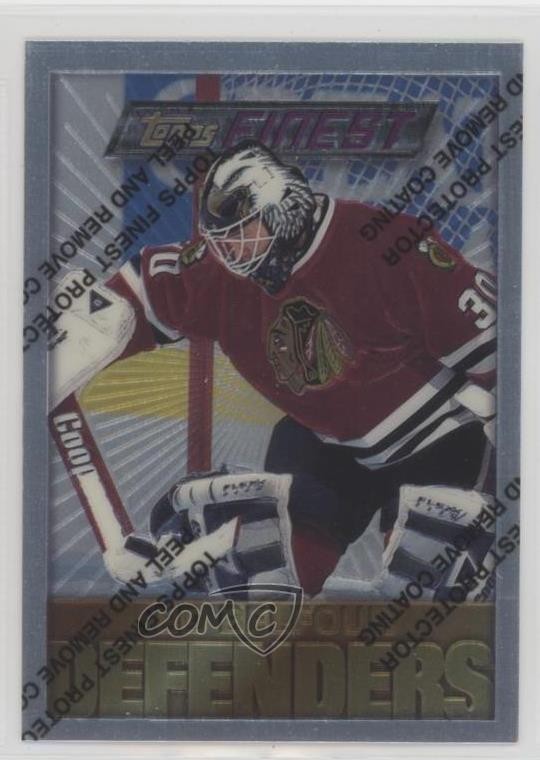 1995-96 Topps Finest Ed Belfour #108 HOF 0c1o