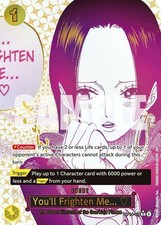 1x You'll Frighten Me... (Alternate Art) - OP14-118 - R - Foil NM-Mint Booster O