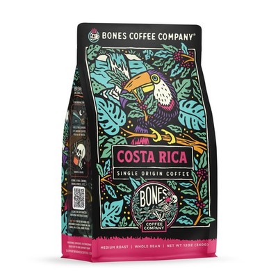 Costa Rica Single-Origin, Cocoa, Nutty and Milk Chocolate Notes, Whole Coffee...