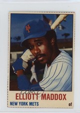 1978 Hostess All-Star Team Food Issue Elliott Maddox #40 0xy0