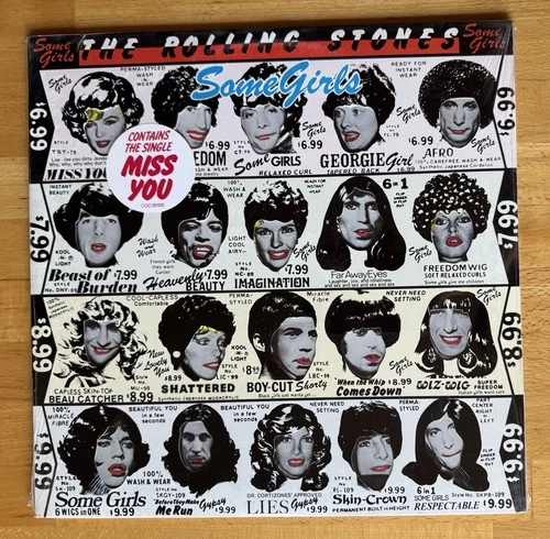The Rolling Stones Some Girls Vinyl SEALED 1978 COC-39108 Original BANNED Cover