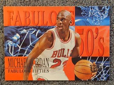 1995 Ultra Fabulous Fifties Michael Jordan #5 card