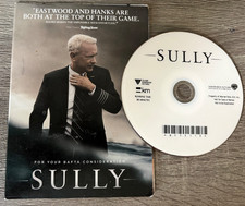 SULLY - Promotional Feature Length DVD : Tom Hanks Clint Eastwood - Screener