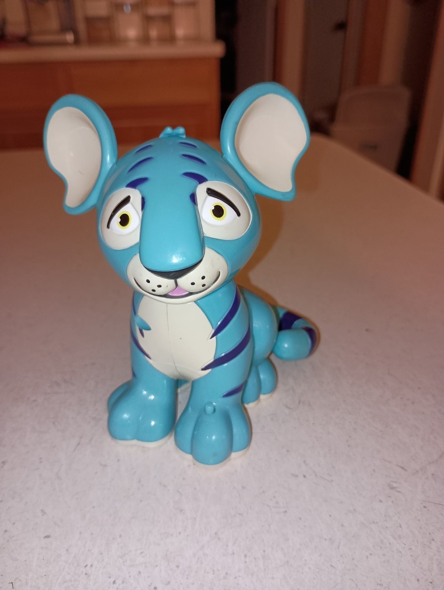 Neopets Electronic Talking Toy 2002 Kougra Blue Tiger not tested