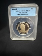 2014 S Proof Franklin D. Roosevelt Presidential Dollar