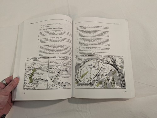 Esercito FM 7-7J Il Plotone di Fanteria Meccanizzato E Squadra Bradley 1986 Pagina Pieghevole - Foto 5 di 6