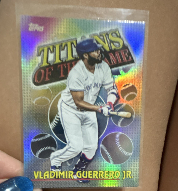 Topps 2026 Topps Series 1 Titans of the Game #TOG-17 Guerrero Jr. Jays Insert