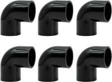 20Mm PVC Pipe Fitting Elbow Connectors 6Pcs 90 Degree PVC Conduit Fittings