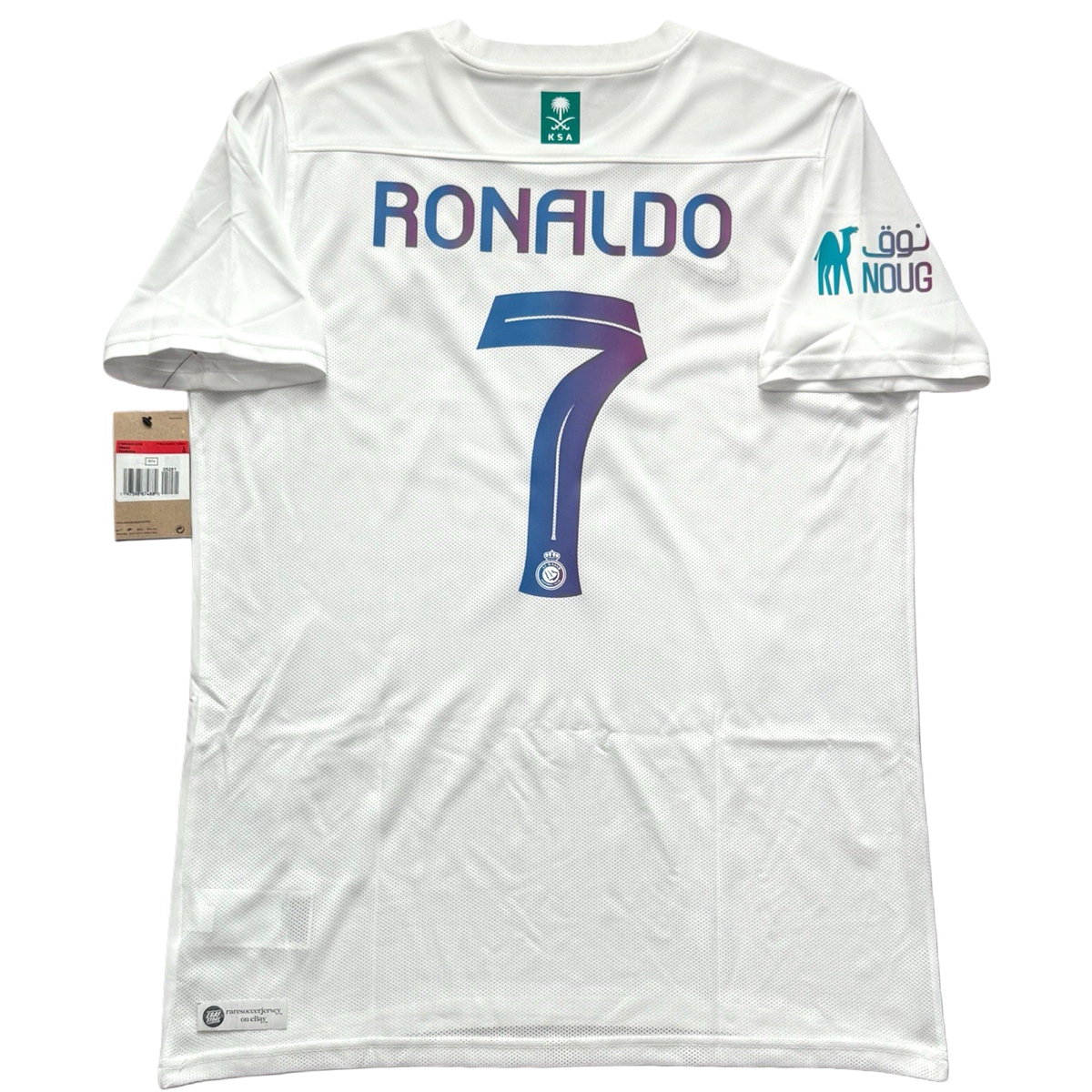 2023/24 Al Nassr Authentic Third Jersey #7 Ronaldo Large Nike