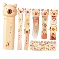 Capybara Stationery Set,Cute Capybara School Supplies,Stationary Gift kawaii