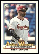 2025 Topps Heritage #AW-7 Stephen Vogt Award Winners