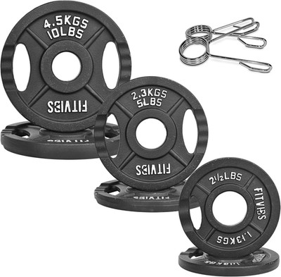Cast Iron 2-Inch Olympic Plate Weight Plate for Strength Training and Weightlift