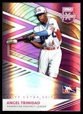 Angel Trinidad 2020 Panini Elite Extra Edition #199 Dominican Prospect League