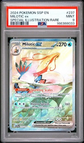 PSA 9 MILOTIC EX 237/191 SIR SURGING SPARKS POKEMON 🌊