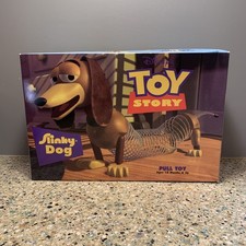 Disney Pixar Toy Story 3 Slinky Dog Pull Toy 2010 Figure In Original Box