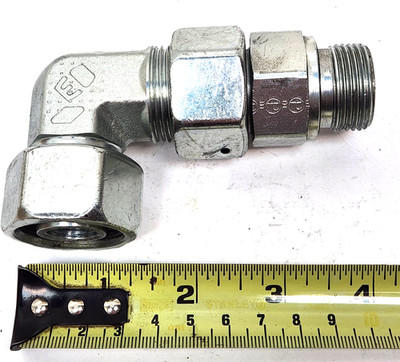 NEW OLD STOCK Parker Flareless 1'' Hydraulic Tube Elbow Compression Fitting 90°