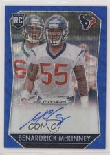 2015 Panini Prizm Rookie Signatures Blue Wave /125 Benardrick McKinney Auto 0eo6
