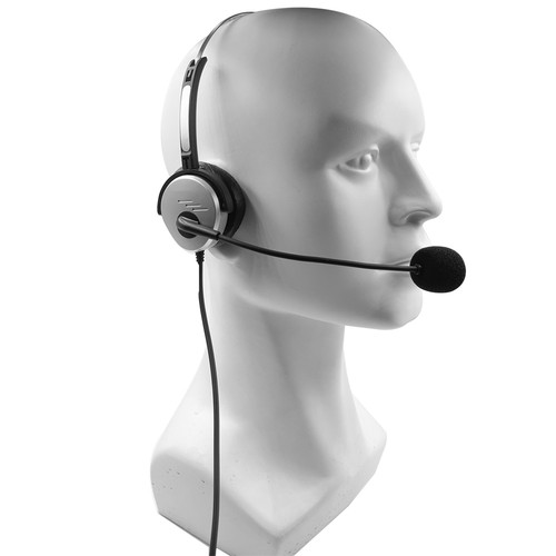 2 Pin PTT MIC Walkie-Talkie Earpiece Headphone Headset for Motorola Radio GP-300 - Picture 8 of 8