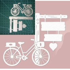 Bicycle sign Metal Steel Cutting Dies Decorative Paper Cards Scrapbooking DIY