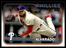 2024 Topps Jose Alvarado Philadelphia Phillies #356