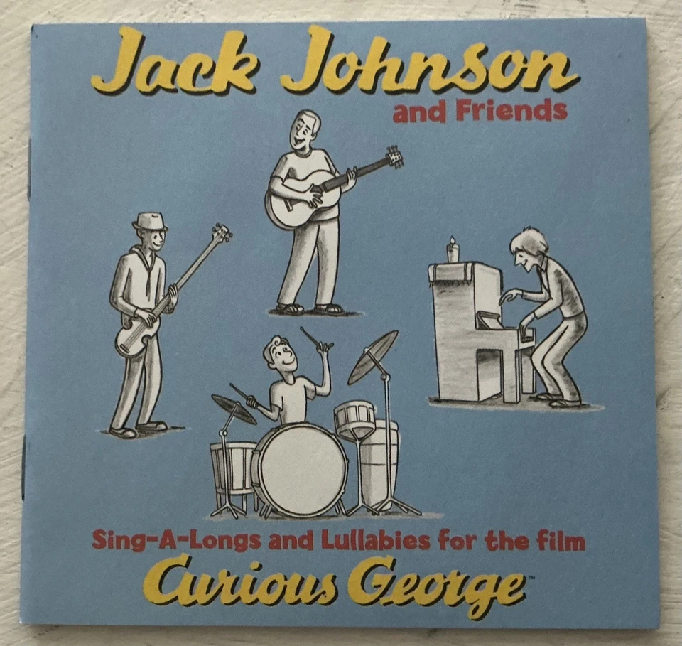 Jack Johnson CD Digipak Curious George 9850967 2006 Great Condition EX Foto 2 de 4