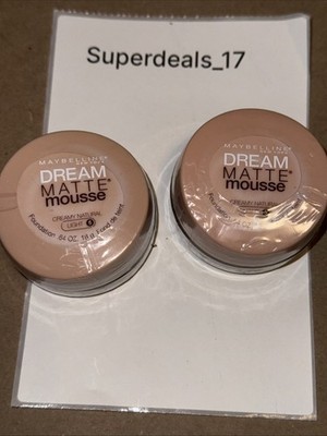 2 X Maybelline Creamy Natural  (Light 5) New, Sealed, Perfect! Free SHIPPING 