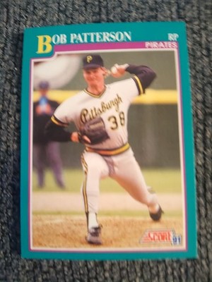 1991 Score - Bob Patterson #636 Pittsburgh Pirates