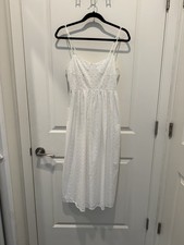 A New Day Dress White Elegant Size S