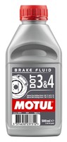 Motul BremsflüSsigkeit DOT3/DOT4 0,5L Synthetisch HöChstleistung
