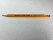 Vintage Paper Mate Sharpwriter Mechanical Pencil Yellow Made in USA