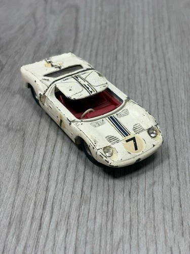 Vintage Boxed Dinky Ford GT White Parts Car
