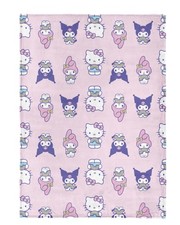 Hello Kitty Sharing Sweet Ultra Fine Faux Fur Throw, 50x70 inches