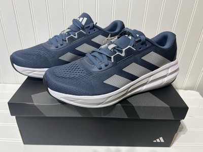 Adidas Questar 3 Running Shoes Blue Gray White Mens Sneakers ID3699 Size 12 US