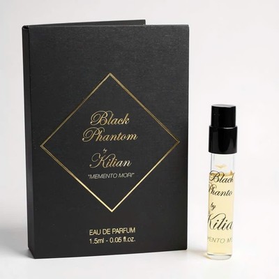 Kilian BLACK PHANTOM ''Memento Mori'' EDP Sample Spray 1.5ml/0.05oz -  Authentic