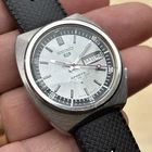 Vintage 1968 Seiko 5 Sports Automatic 6119-6020 Fresh Service, New Crystal+Strap