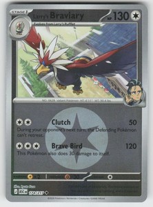 Larry's Braviary (Energy Symbol Pattern) 174/217 Ascended Heroes Reverse Holo
