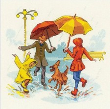 Stickpakung Riolis 1799 Sous Die Regen Sticke...